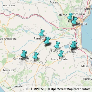 Mappa Via II Strada, 95046 Palagonia CT, Italia (16.9855)