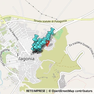 Mappa Via II Strada, 95046 Palagonia CT, Italia (0.28333)