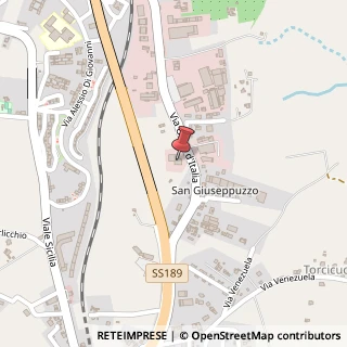 Mappa Via Unità D'Italia, 92100 Agrigento AG, Italia, 92100 Agrigento, Agrigento (Sicilia)