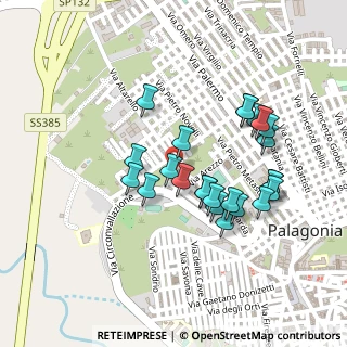 Mappa Via XI Strada, 95046 Palagonia CT, Italia (0.23333)