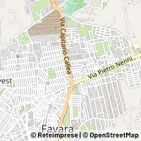 Map Favara