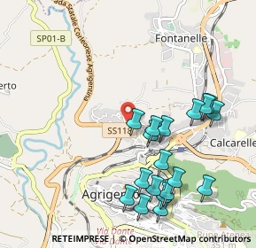 Mappa Via Madonna delle Rocche, 92100 Agrigento AG, Italia (1.22611)