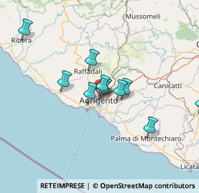 Mappa Via Madonna delle Rocche, 92100 Agrigento AG, Italia (14.82167)