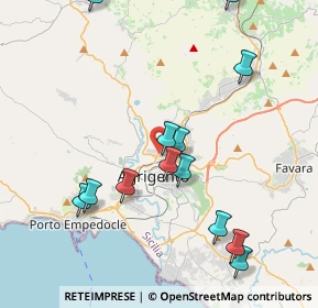 Mappa Via Madonna delle Rocche, 92100 Agrigento AG, Italia (4.90923)