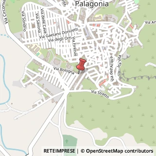 Mappa Via Giuseppe Garibaldi, 131, 95046 Palagonia, Catania (Sicilia)