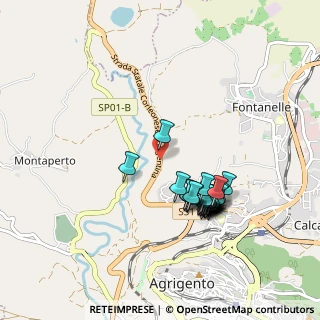 Mappa SS 118, 92100 Agrigento AG, Italia (0.98519)