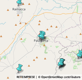 Mappa Via Napoli, 95046 Palagonia CT, Italia (6.02833)