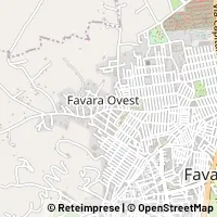 Hartă Favara