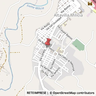 Mappa Via Loreto, 220, 90010 Altavilla Milicia, Palermo (Sicilia)