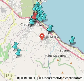 Mappa Strada Dagale Cavallaro, 90010 Altavilla Milicia PA, Italia (2.2925)
