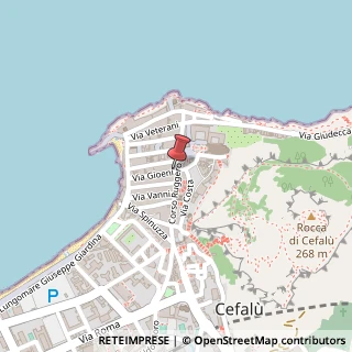 Mappa Corso ruggero 172, 90015 Cefalù, Palermo (Sicilia)