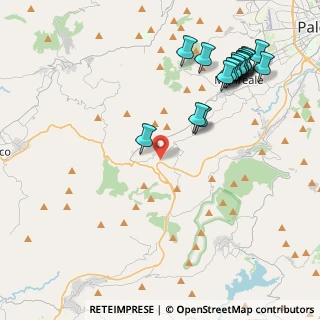 Mappa Contrada Cozzo del Pigno, 90046 Monreale PA, Italia (5.67611)