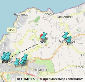 Mappa Via S. Cataldo, 91016 Erice TP, Italia (3.31818)