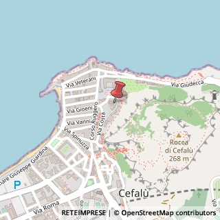 Mappa Cortile P1, 8, 90015 Cefalù, Palermo (Sicilia)