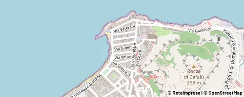 Mappa Cefalù