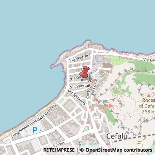 Mappa Via Nicola Botta, 24, 90015 Cefalù, Palermo (Sicilia)