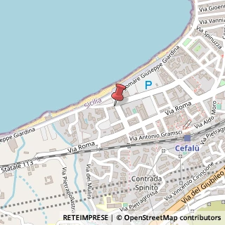 Mappa Via vazzana 7, 90015 Cefalù, Palermo (Sicilia)