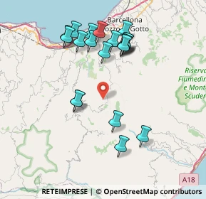 Mappa Vicolo Trepiraini, 98058 Novara di Sicilia ME, Italia (8.508)