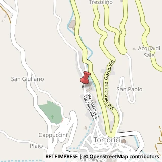 Mappa Via Zappulla, 87, 98078 Tortorici, Messina (Sicilia)