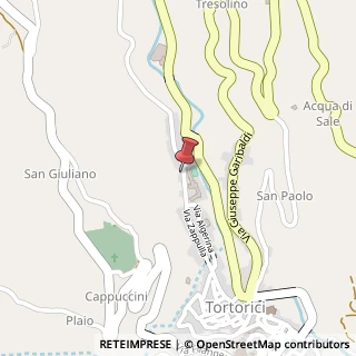 Mappa Via Zappulla, 103, 98078 Tortorici, Messina (Sicilia)