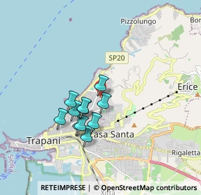 Mappa Viale della Provincia, 91016 Erice TP, Italia (1.54091)