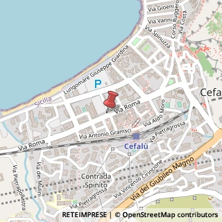 Mappa Via Roma, 82, 90015 Cefalù, Palermo (Sicilia)