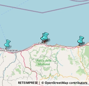 Mappa Via Vincenzo Cavallaro, 90015 Cefalù PA, Italia (34.58538)