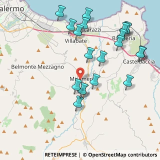 Mappa Via Antonio Mordini, 90036 Misilmeri PA, Italia (5.077)