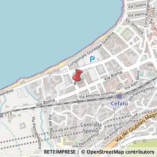 Mappa Via Giuseppe Vazzana, 3, 90015 Cefalù, Palermo (Sicilia)