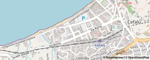 Mappa Cefalù