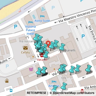 Mappa Via Giuseppe Vazzana, 90015 Cefalù PA, Italia (0.05333)