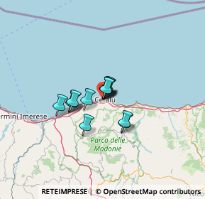 Mappa Via Bellini, 90015 Cefalù PA, Italia (7.94308)