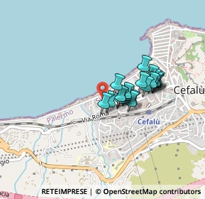 Mappa Via Bellini, 90015 Cefalù PA, Italia (0.349)