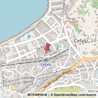Mappa Piazza F. Bellipanni 12/c Pal EGV Center, 90015 Cefalù PA, Italia, 90015 Cefalù, Palermo (Sicilia)