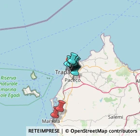 Mappa Via Teocrito, 91016 Casa Santa TP, Italia (6.02417)