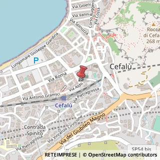 Mappa Via Giglio, 4/A, 90015 Cefalù, Palermo (Sicilia)