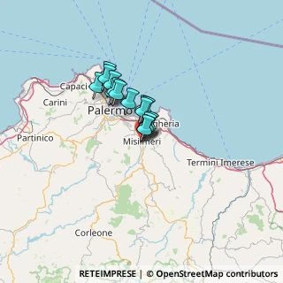 Mappa 90036 Misilmeri PA, Italia (8.598)