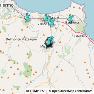 Mappa Via dei Bersaglieri, 90036 Misilmeri PA, Italia (2.16)