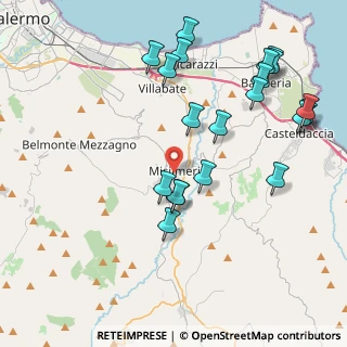 Mappa Via Generale Gaetano Sucato, 90036 Misilmeri PA, Italia (5.0425)
