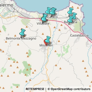 Mappa Via dei Bersaglieri, 90036 Misilmeri PA, Italia (5.48583)