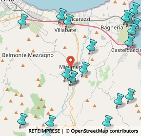 Mappa Via Generale Gaetano Sucato, 90036 Misilmeri PA, Italia (6.655)