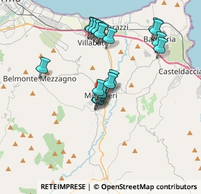 Mappa Via Generale Gaetano Sucato, 90036 Misilmeri PA, Italia (3.5375)