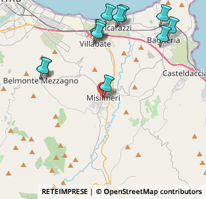 Mappa Via Generale Gaetano Sucato, 90036 Misilmeri PA, Italia (5.48583)