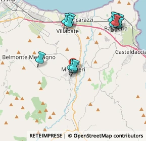 Mappa Via Generale Gaetano Sucato, 90036 Misilmeri PA, Italia (4.75769)