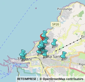 Mappa Via dell'Università, 91016 Casa Santa TP, Italia (1.55)