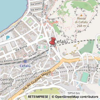 Mappa Via Gibilmanna Palazzo Piazza 2, 90015 Cefalù PA, Italia, 90015 Cefalù, Palermo (Sicilia)