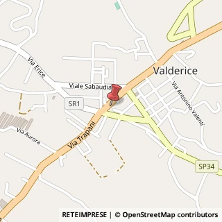 Mappa Via Vespri, 22, 91019 Valderice, Trapani (Sicilia)