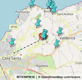 Mappa Via Vittorio Emanuele, 91016 Erice TP, Italia (2.04143)