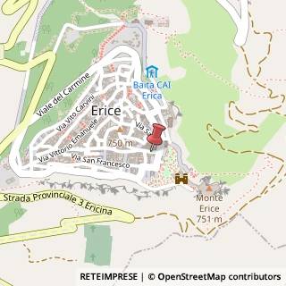 Mappa Via roma 7, 91016 Erice, Trapani (Sicilia)