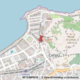 Mappa Via Giacomo Matteotti, 5, 90015 Cefalù, Palermo (Sicilia)
